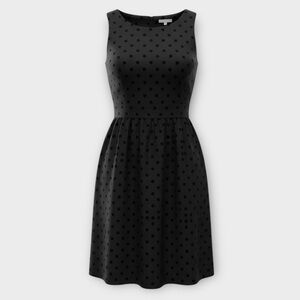 loft embroidered swing dress Loft Floral Embroidered Split Neck Mini Pocket Dress Size XS Deep Space Blue Women's